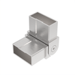 [E2X1ADJV] Handrail - Elbow for 2X1" Rectangular Handrail - 90° Vertical with 120° Adjustability