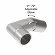 [E42.4ADJR] Handrail - Elbow for 42.4mm Round Handrail - Adj. Right