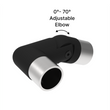 [E42.4ADJR] Handrail - Elbow for 42.4mm Round Handrail - Adj. Right