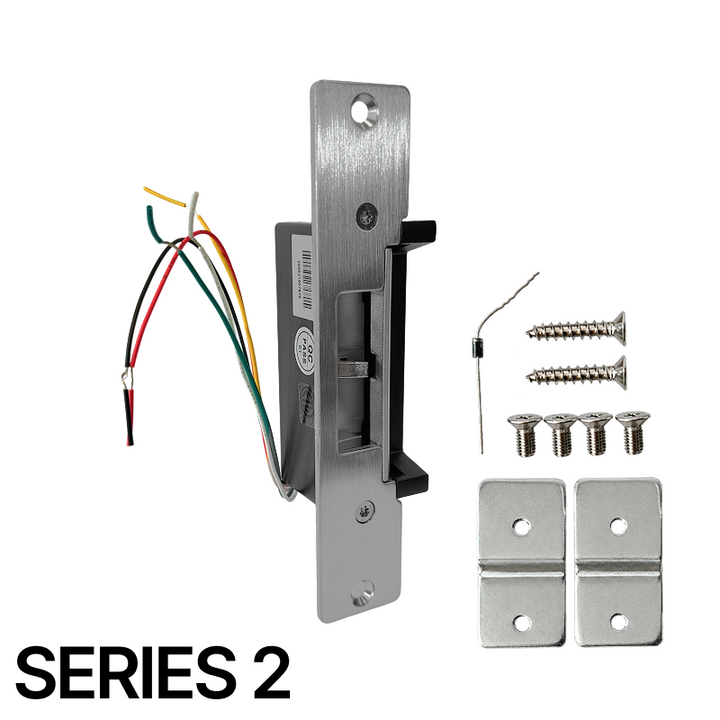 [ELECSTKSO] Commercial Center Lock - Electric Strike Kit with Fail Secure & Signal Output Feature