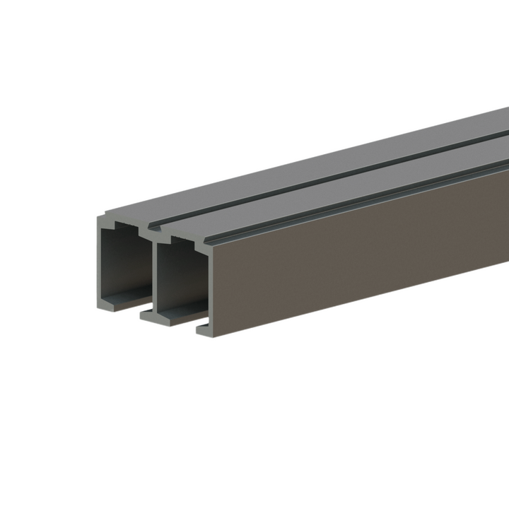 [EZY1HDD] Commercial Sliding Door Kit - EZY1 - Header - Double Sliding Door Track (118")