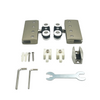 [EZY1RDKIT] Kit de porte coulissante commerciale - EZY1 - Usage standard - Acier inoxydable brossé