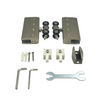 [EZY2RDKIT] Kit de porte coulissante commerciale - EZY2 - Usage standard - Acier inoxydable brossé