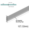 [GAPSWPG2G12] Sweep - Bande de copolymère transparente pour verre 180 degrés 1/2" (95") - Extrêmement clair