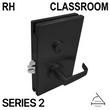 [GDLCCINR] Serrure de centre commercial - Version salle de classe - Ouverture intérieure, main droite