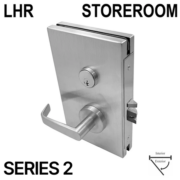 [GDL2CSOUTL] Commercial Center Lock - Storeroom Version - Outswing, Left Hand - LHR