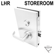 [GDLCS] Center Glass Lock - Storeroom Version - Outswing, Left Hand - LHR (BS, MBL, PS)