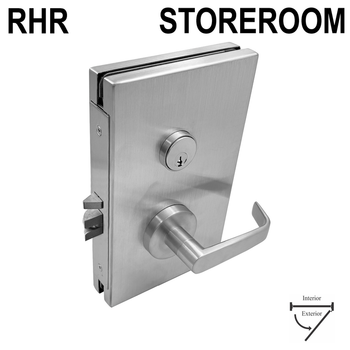 [GDLCSOUTR] Commercial Center Lock - Storeroom Version - Outswing, Right Hand - RHR