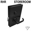 [GDLCS] Center Glass Lock - Storeroom Version - Outswing, Right Hand - RHR (BS, MBL, PS)