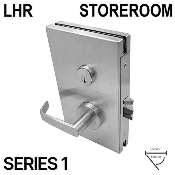 [GDLCSOUTL] Commercial Center Lock - Storeroom Version - Outswing, Left Hand - LHR