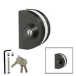 [GDLRD90D] Serrure pour porte vitrée - RD Verre contre mur - Double face