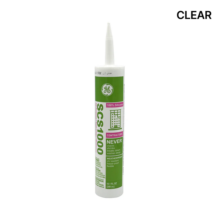 Mastic silicone sanitaire GE SCS 1000 (noir)