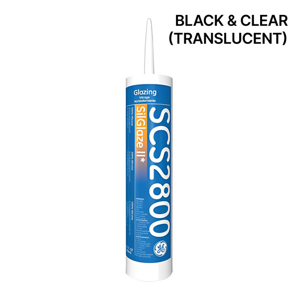 [GESCS2800CLR] Sealants - Neutral-Cure Silicone Sealant (Clear (Translucent) & Black)