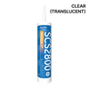 [GESCS2800CLR] Mastics - Mastic silicone à polymérisation neutre - 1xSCS2800 / Clair (Translucide)