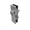 [GDLUS] Serrure pour porte vitrée - Serrure à percussion avec cylindre de style américain - Acier inoxydable brossé