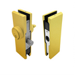 Glass Door Lock (GDLUS Series)  - Patch Lock Set With American Style Cylinder (BS, PS, MB, SA, SB)