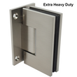 [VAL037] Extra Heavy Duty Square Hinge - Wall Mount, Full Plate (CH, BN, MBL, SB)