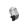 [LAGDSR] Kit de porte de douche coulissante - Série LAG - Butée de porte droite - Inox poli