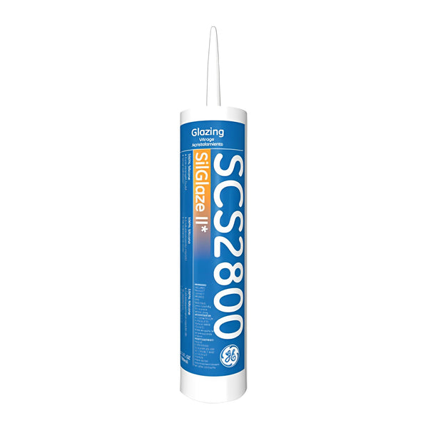 SCS2800 SilGlaze II Sealant, Neutral-Cure Silicone Sealant for Glazing