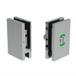 [GTDLGM] Serrure de porte en verre de salle de bain - Bouton tournant