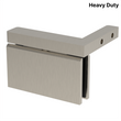 [HDCARA05R] Shower Pivot - Square Heavy Duty - Top or Bottom, Offset (Right)