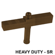 Senior Heavy Duty Shower Header Adapter Block (CH, BN, MBL, SB, PN, BBRZ, GM, ORB, W, AB, PB)