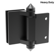 [HDIVE90HD] Pool Fence Hardware - Hinge - Glass to Wall / Square Post (Heavy Duty)