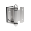 [HDIVE90R] Pool Fence Hardware - Hinge - Glass to Round Post