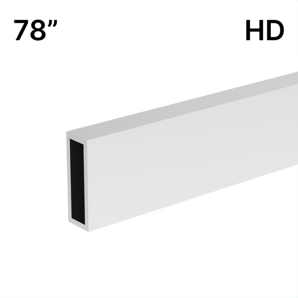 [HDTQH78] Ensemble de porte de douche coulissante - Série Tranquility - Robuste - Barre de linteau