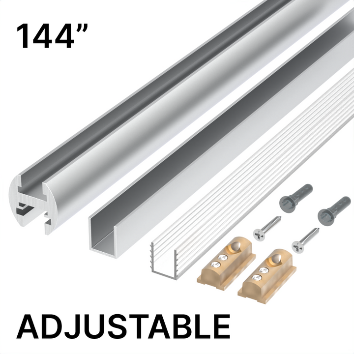 Ensemble de pomme de douche (144") (CH, BN, MBL, SB, GD, PN, BBRZ, GM, ORB)