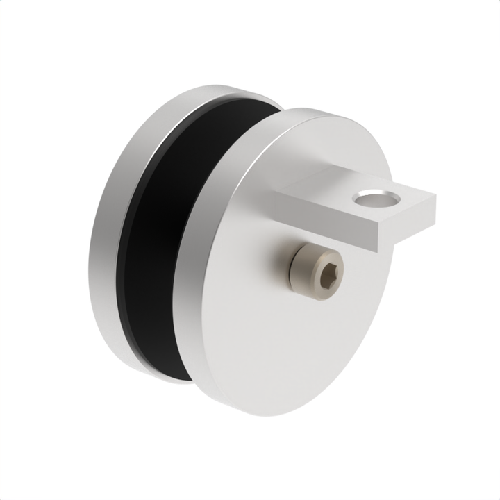 [HYDRO90] Ensemble de porte de douche coulissante - Série Hydro - Verre à 90° sur rail coulissant