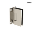 [JEN037JR] Shower Hinge - Square Junior - Wall Mount, Full Plate