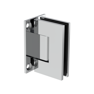 [JEN037] Shower Hinge -  Square Regular Duty - Wall Mount, Full Plate