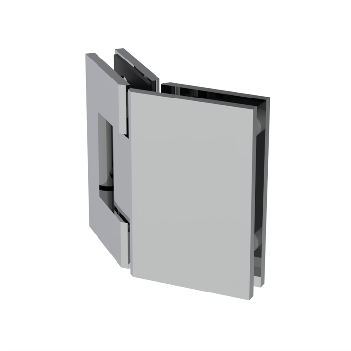 [JEN045] Shower Hinge -  Square Regular Duty - Glass Mount, Neo Angle 135°