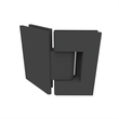 [JEN045] Support en verre, néo-angle 135° (CH, BN, MBL, SB, PN, BBRZ, GM, ORB)  