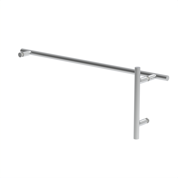 [L6X24] Shower Handle/Towel Bar Combo - 6" X 24"  - Ladder Pull Style