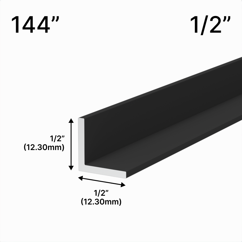 [LC1/2-144] Mirror L & J Channels - 1/2