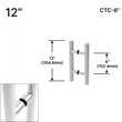 LP commercial 12" (6" CTC) - B2B (BS, PS, MBL)