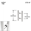 LP commercial 12" (6" CTC) - B2B (BS, PS, MBL)