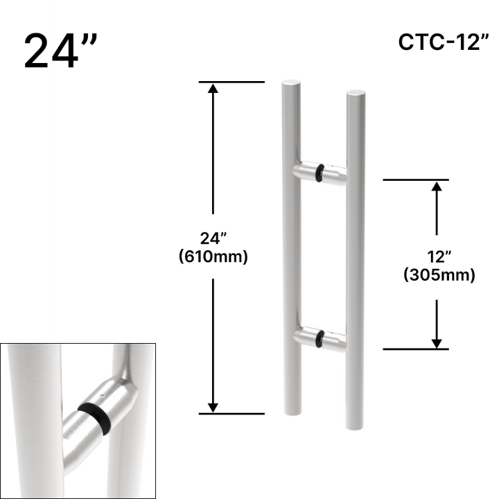 [LP24] Ladder Pull - 24" (12" CTC) - B2B