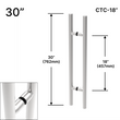 LP commercial 30" (18" CTC) - B2B (BS, PS, MBL)