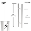 LP commercial 30" (18" CTC) - B2B (BS, PS, MBL)