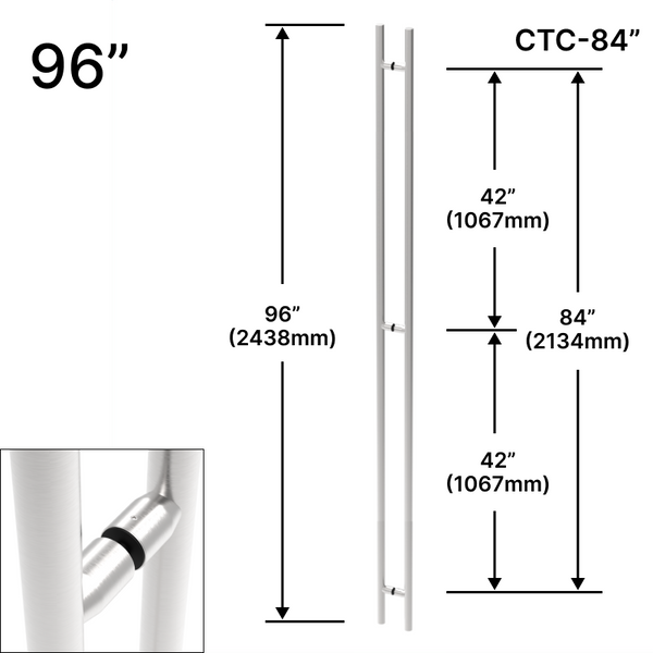 [LP96] Ladder Pull - 96" (84" CTC) - B2B