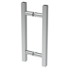 [LSQ8X8] Poignée de douche - 8" X 8" - Style échelle carrée - Chrome