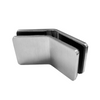 [MC135] Pince pour centre commercial - Pince fixe 135° (BS, MBL) - Acier inoxydable brossé