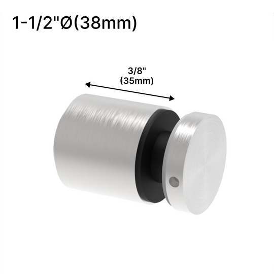 [MDSO] Adj. multidirectionnel. Entretoise - 1-1/2" Ø˜ X 1-1/2" Hauteur de base - Duplex 2205 (BS)