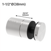 Entretoise [MDSO1.5X2] - 1-1/2" Ø x 2" Hauteur de base - Duplex 2205 - Inox brossé - Duplex 2205