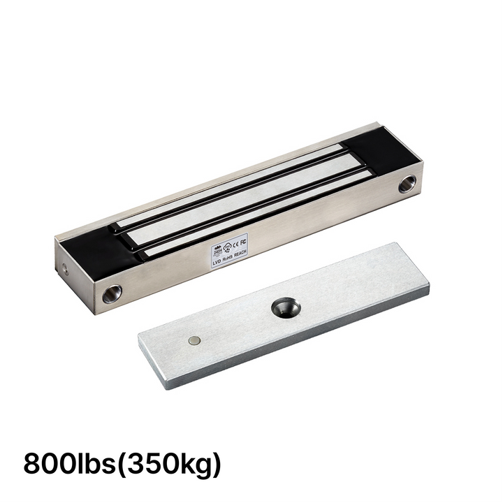 [ML800WP(SO)] Single Door Magnetic Lock w/ Waterproof & Signal Output – 800lbs (350kg)