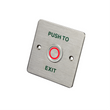 [MLPUSHBTN] Piezoelectric Exit Button with LED (Stainless Steel) 86mm X 86mm