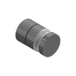 Adj 12M Standoff - 2" X 1-7/8" Base Height - SS304 (BS, MBL) (Clearance)